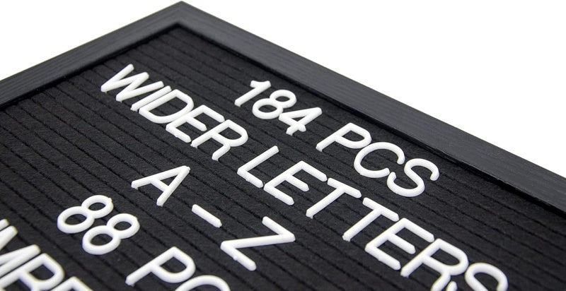 G GAMIT Felt Letter Board Letters Set, 306pcs 1inch Wider Letters Only（No Board） - Image 3